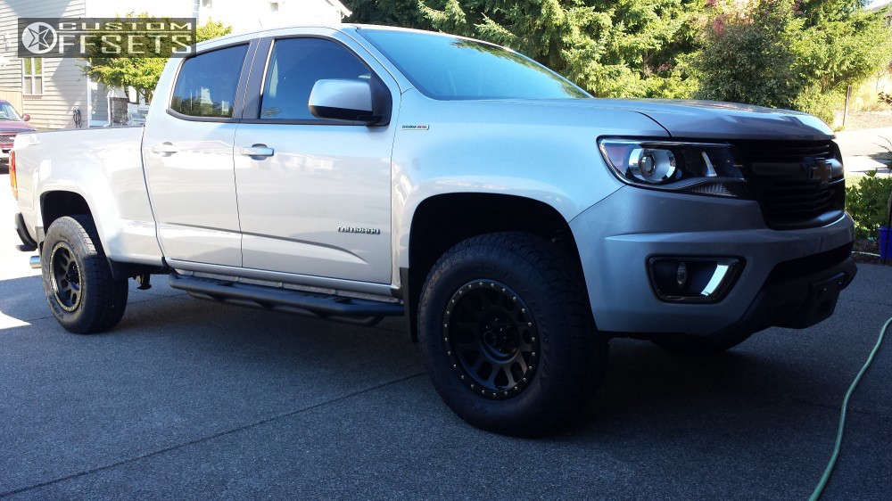 2017 Chevrolet Colorado with 17x8.5 0 Method Grid and 265/70R17 Toyo ...