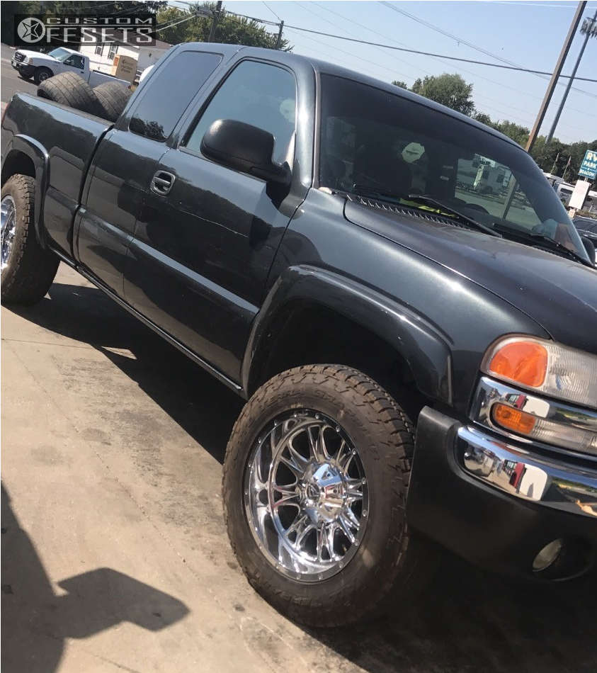 Fuel Throttle 20x10 12 Chrome D51920002650 Custom Offsets