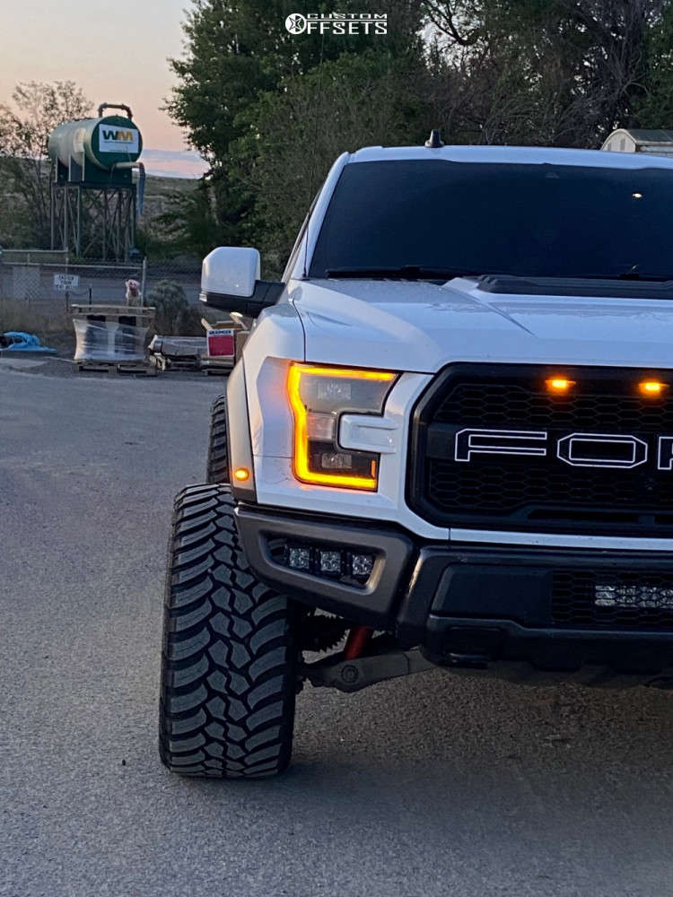 Leveled Raptor 2019 Ford F-150 with 24x14 -90 American Force Genesis Cc and 35/13.5R24 ...