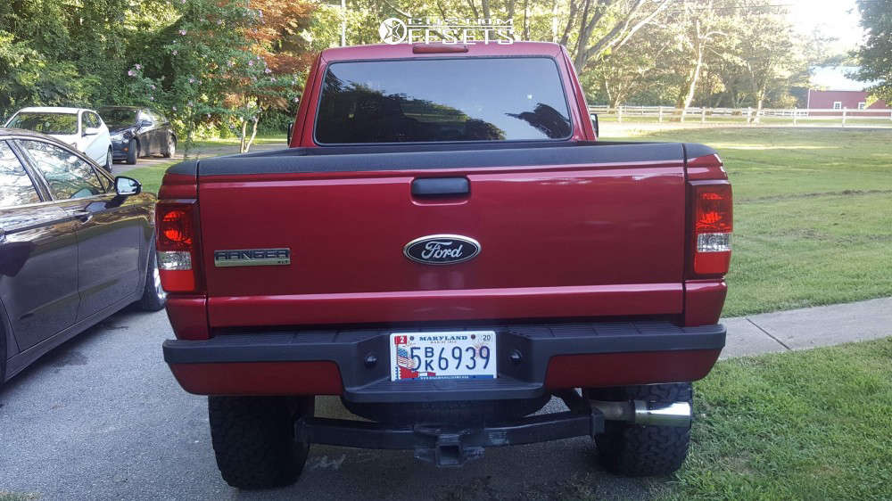 2009 Ford Ranger with 18x9 -12 Fuel Vapor and 285/65R18 BFGoodrich All ...