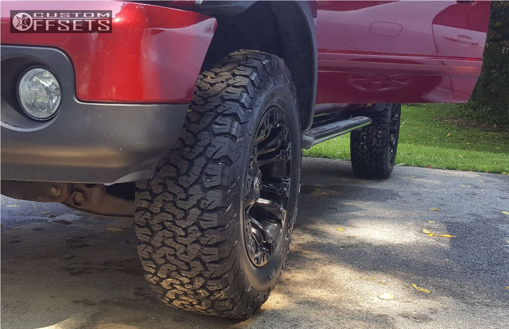 2009 Ford Ranger with 18x9 -12 Fuel Vapor and 285/65R18 BFGoodrich All ...