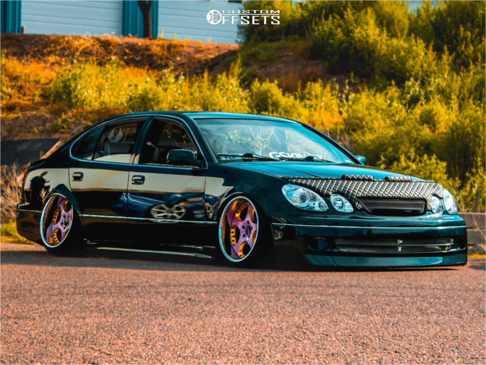 1999 Lexus GS300 with 18x9.5 -1 SSR Gartmaier and 215/35R18