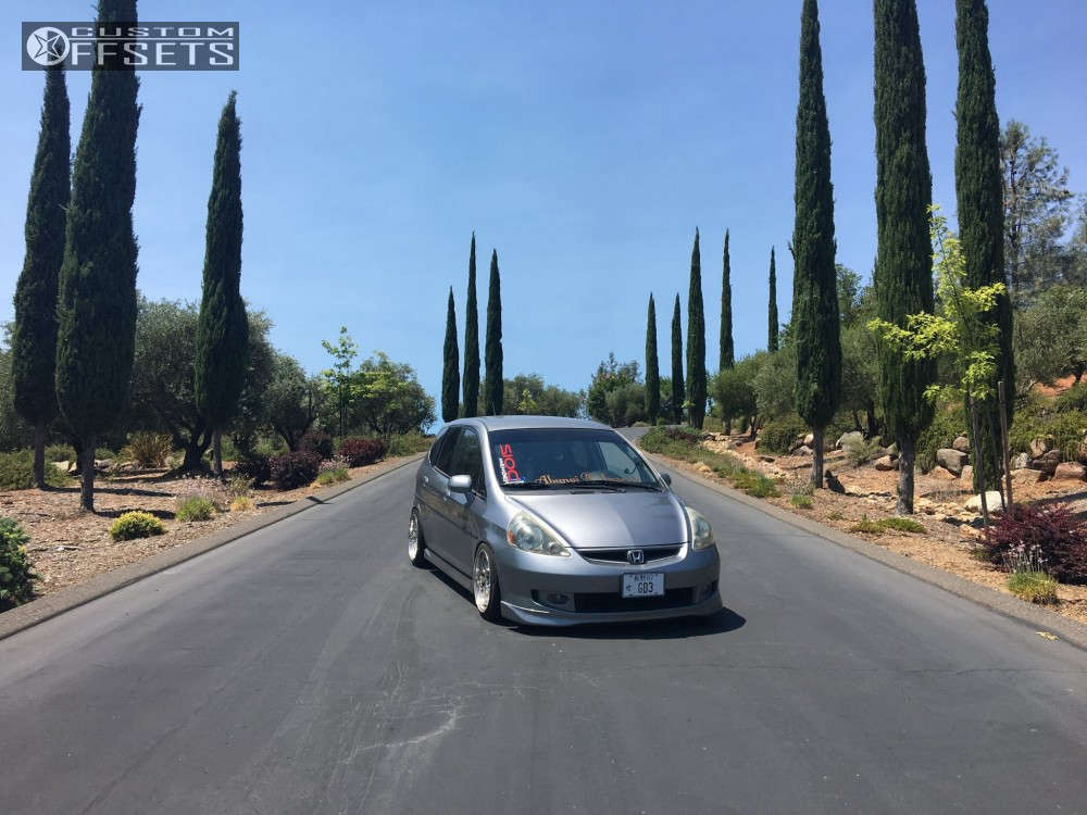 2007 Honda Fit with 16x8 20 XXR 531 and 195/40R16 Federal 595 Evo and ...
