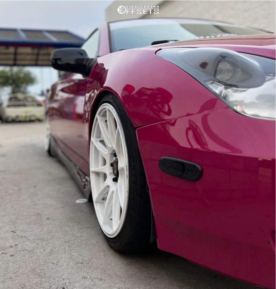 2003 Toyota Celica with 17x8.25 35 XXR 527 and 205/40R17 Toyo