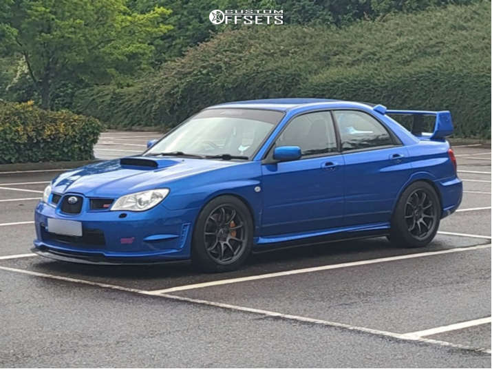 【2/2】インプレッサwrx sti NANKANG 245/40R18 2777104-1-2007-impreza-subaru-