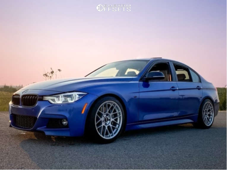2016 BMW 340i XDrive with 18x9 30 Apex Arc-8 and 245/40R18