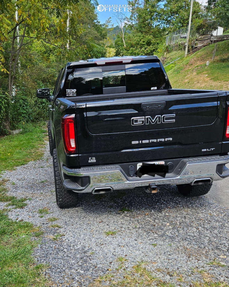 ムギページ。 2021 GMC Sierra 1500 with 20x10 -19 Wicked Offroad W908 and