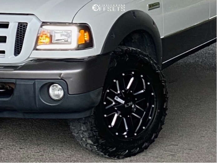 2008 Ford Ranger with 17x9 -12 Alloy Ion Style 141 and 265/70R17 ...