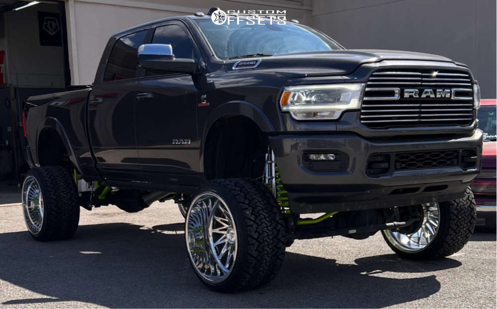 2021 Ram 2500 with 26x16 101 Fittipaldi Offroad FTF506 and 35/15.5R26