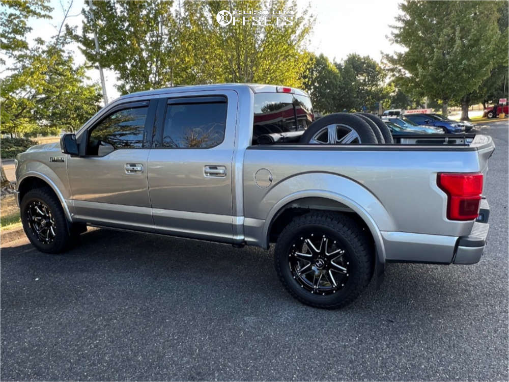 2020 Ford F-150 with 20x9 12 Hostile Alpha and 295/60R20 Open Range All
