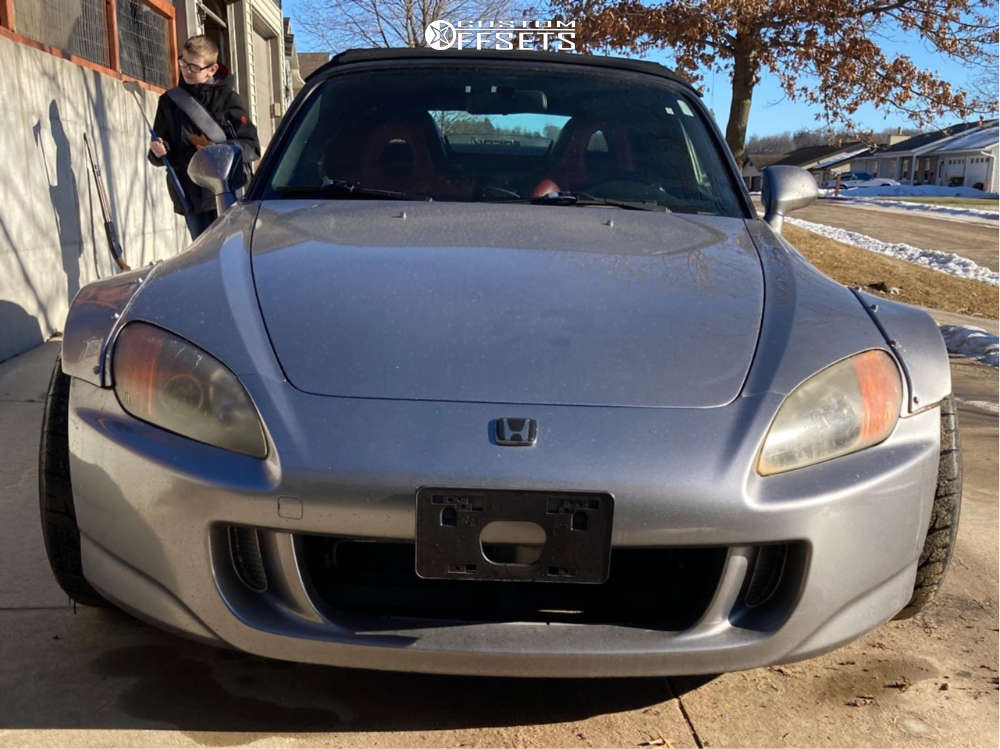 2000 Honda S2000 with 18x10.5 12 Kansei Knp and 265/35R18 Kenda