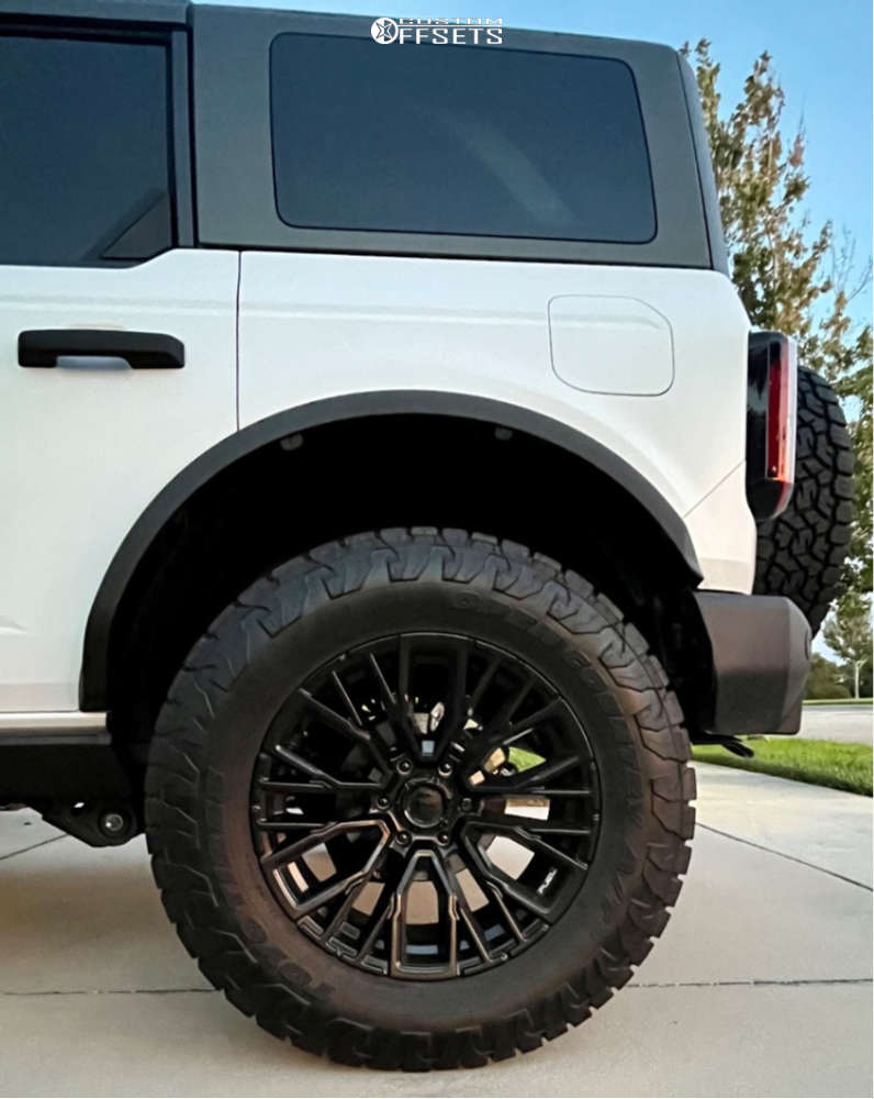 2023 Ford Bronco with 20x9 1 Fuel Rebar 6 and 295/65R20 Toyo Tires Open ...