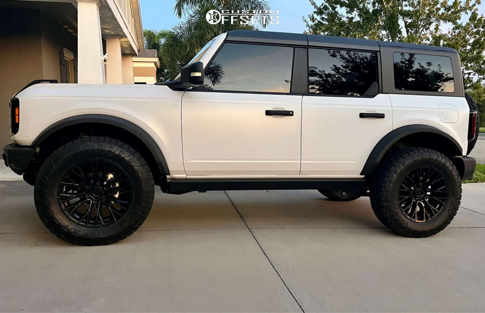 2023 Ford Bronco with 20x9 1 Fuel Rebar 6 and 295/65R20 Toyo Tires Open ...