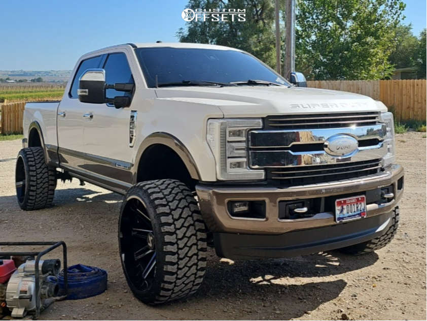 2019 Ford F250 Super Duty with 26x14 81 ARKON OFFROAD Churchill and 35/15.5R26 Fury Offroad