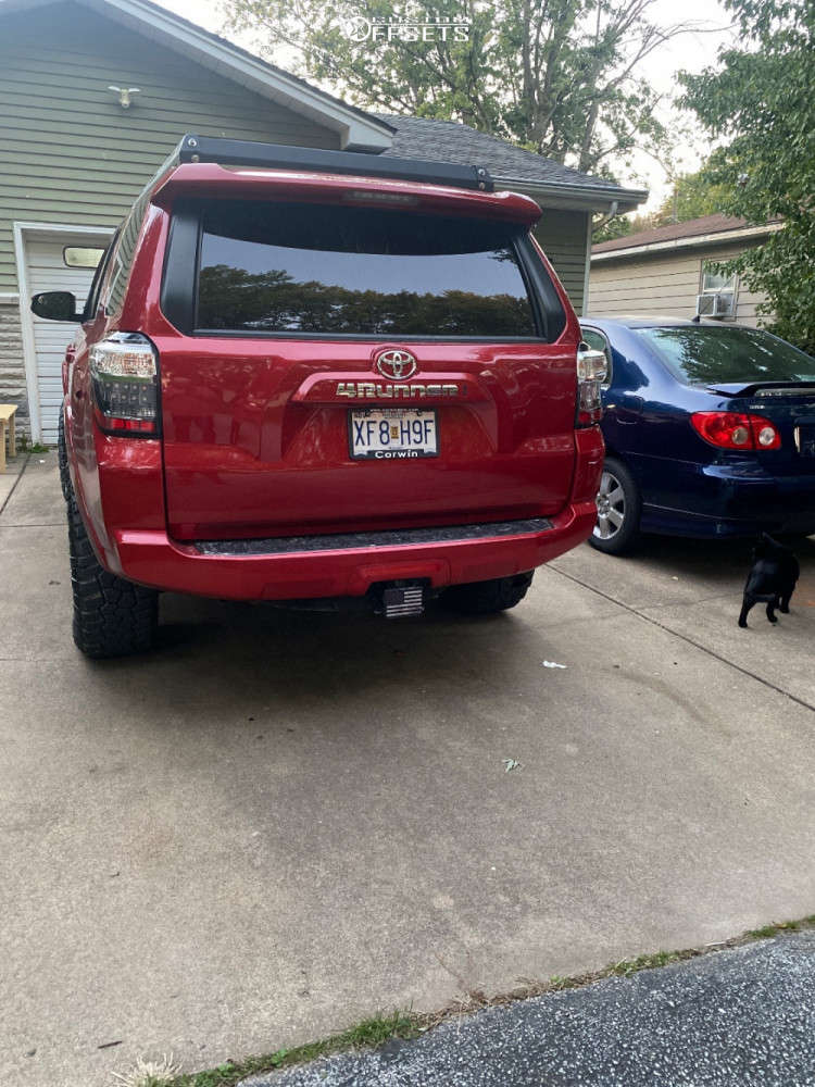 2021 Toyota 4Runner with 17x9 -12 Mayhem Warrior and 285/70R17 Cooper ...