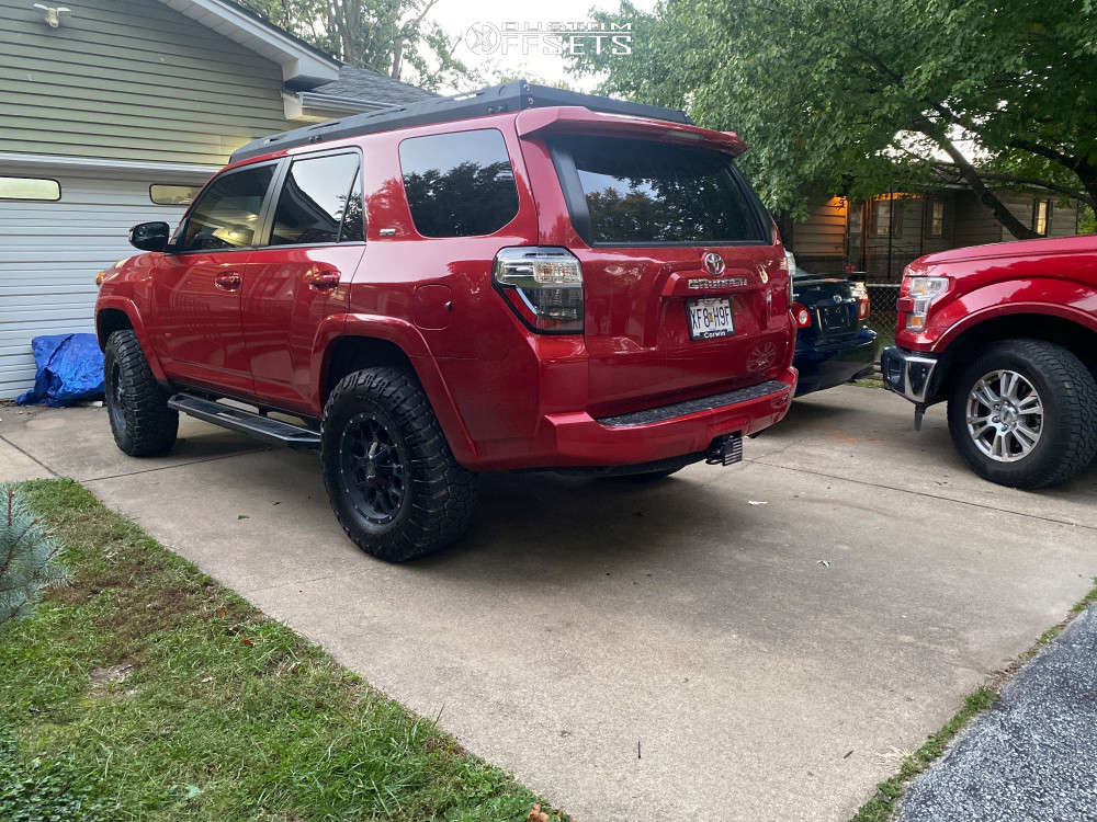 2021 Toyota 4Runner with 17x9 -12 Mayhem Warrior and 285/70R17 Cooper ...