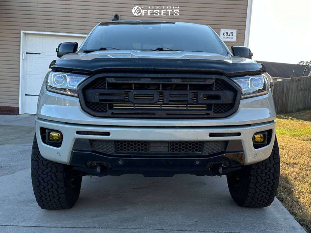 2021 Ford Ranger with 17x9 1 Fuel Rush and 285/75R17 BFGoodrich All ...