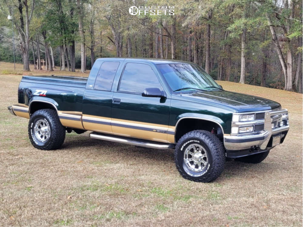 1996 Chevrolet K1500 with 16x8 0 Raceline Raptor and 295/75R16