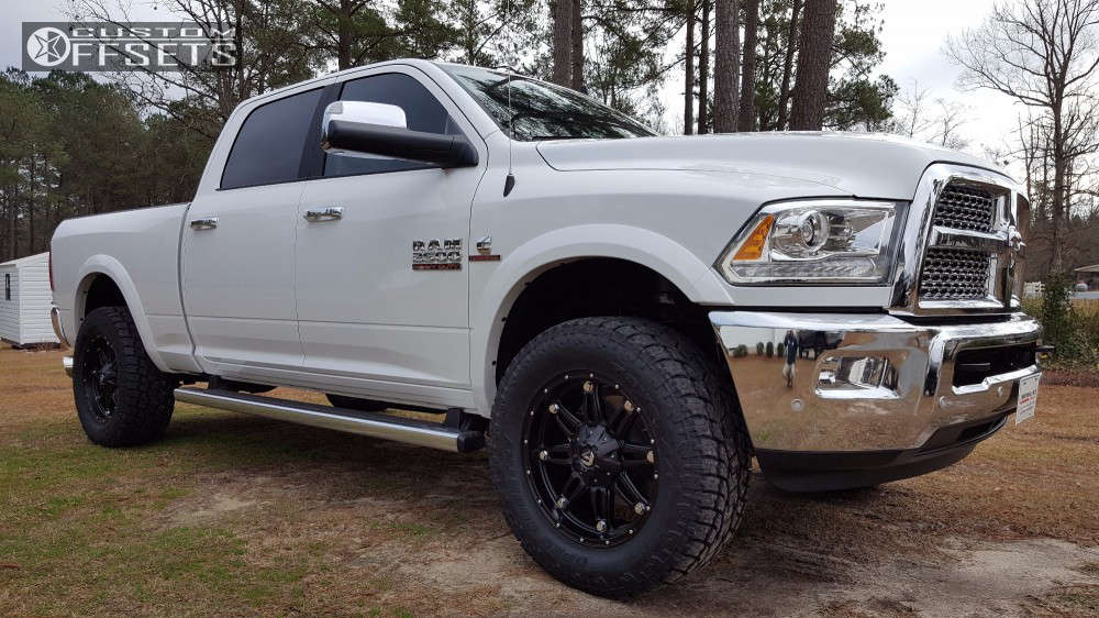 2017 Ram 2500 with 20x9 20 Fuel Hostage D531 and 35/12.5R20 Toyo Tires