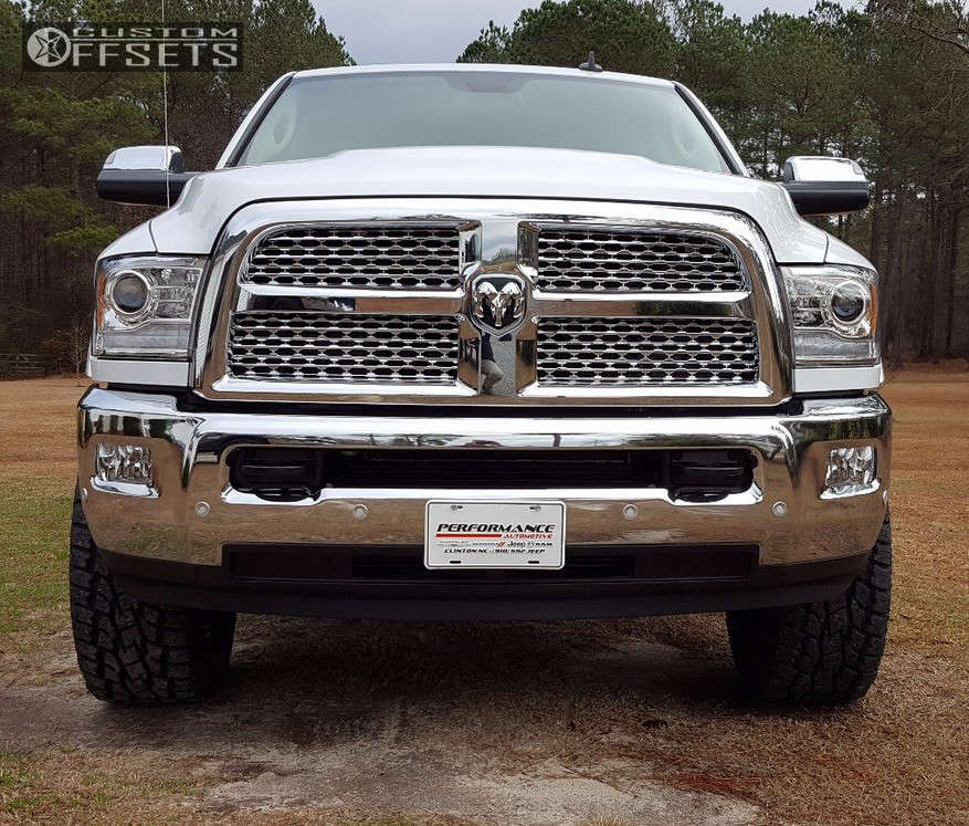 2017 Ram 2500 with 20x9 20 Fuel Hostage D531 and 35/12.5R20 Toyo Tires