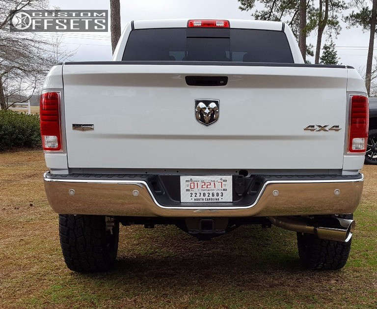 2017 Ram 2500 with 20x9 20 Fuel Hostage D531 and 35/12.5R20 Toyo Tires