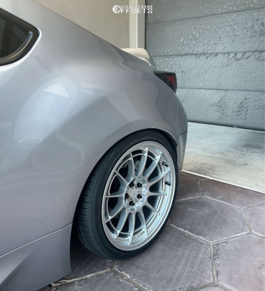 2023 Toyota GR86 with 18x9.5 40 Enkei Nt03m and 245/35R18 Toyo