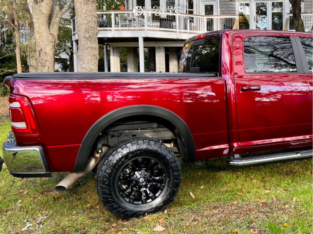 2023 Ram 2500 with 18x9 20 Fuel Vapor and 305/65R18 Toyo Tires Open ...