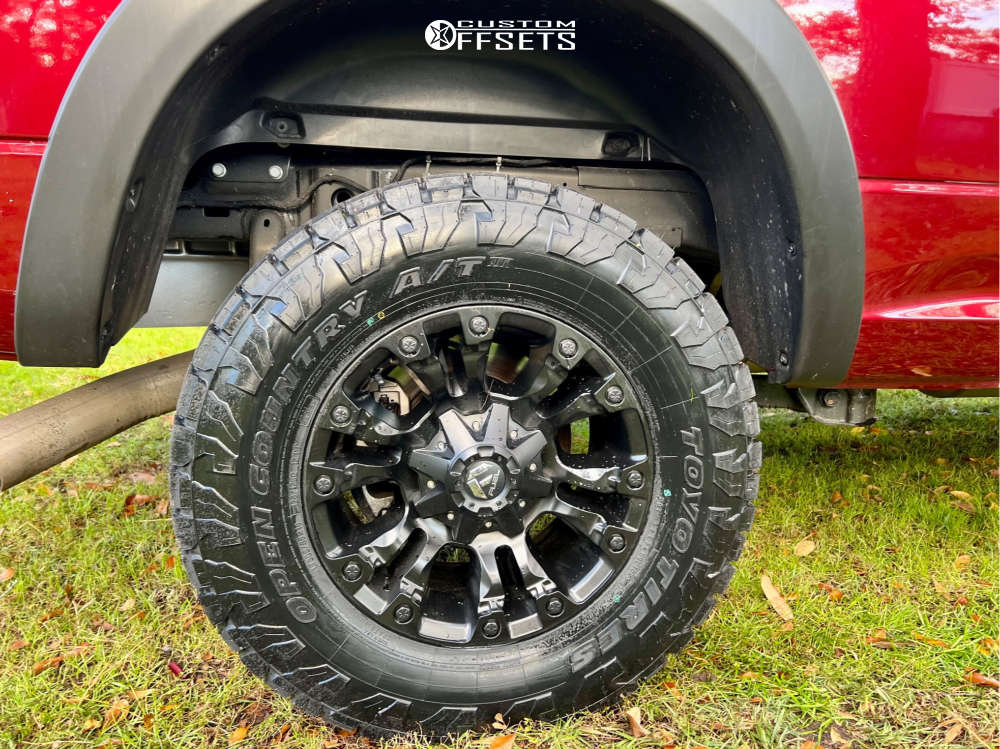 2023 Ram 2500 with 18x9 20 Fuel Vapor and 305/65R18 Toyo Tires Open ...