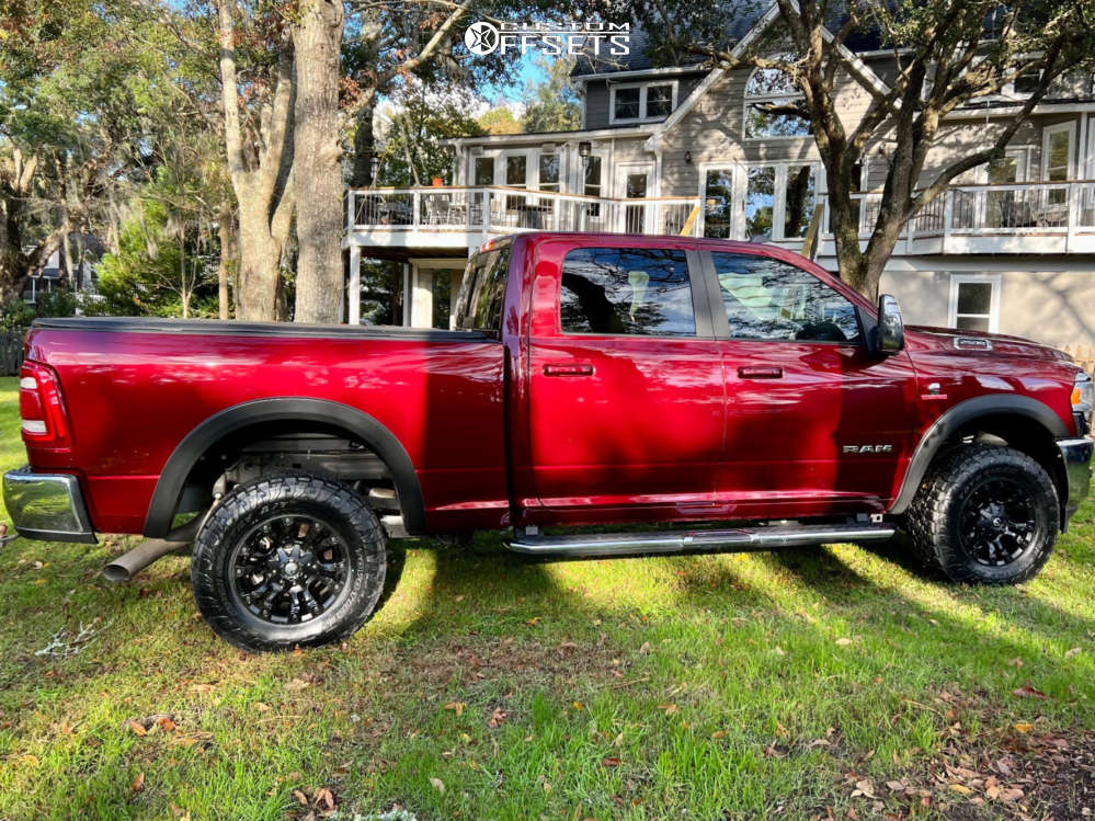 2023 Ram 2500 with 18x9 20 Fuel Vapor and 305/65R18 Toyo Tires Open ...