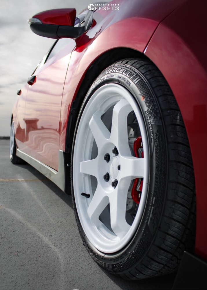 2016 Toyota Corolla with 17x8 35 9SiX9 Six-1 and 215/45R17