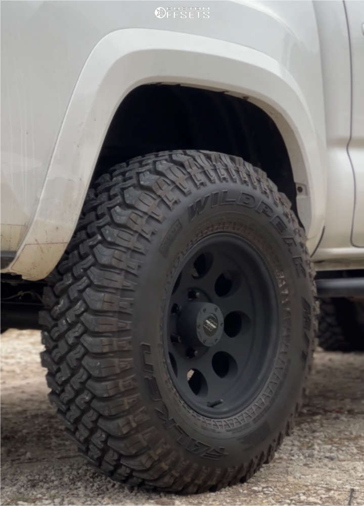 2019 Toyota Tacoma with 16x8 -12 Pro Comp 69 and 255/85R16 Falken ...