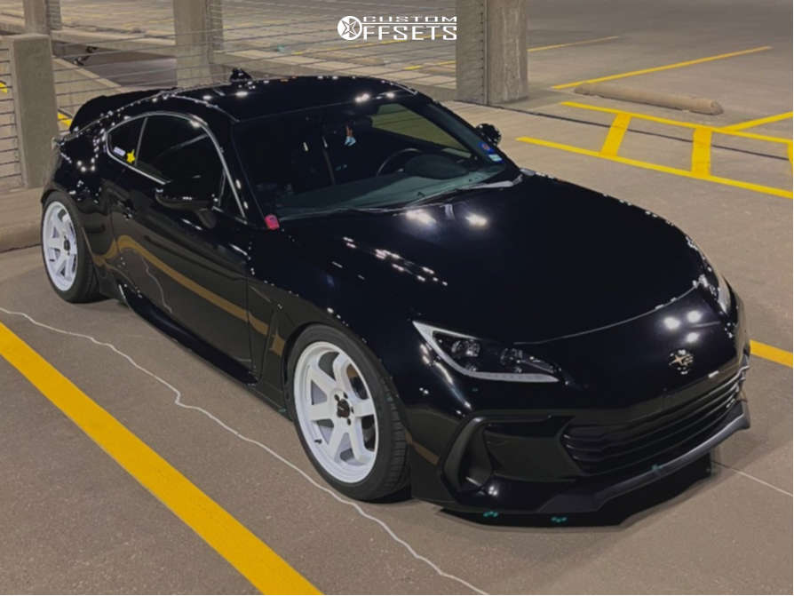 2022 Subaru BRZ with 18x8.5 35 AVID1 Av6 and 235/40R18 Michelin