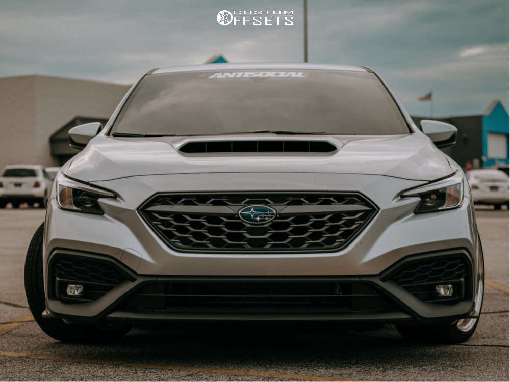 2023 Subaru WRX with 18x9.5 35 Vors Tr37 and 235/55R18 Nexen Nfera Su1 ...