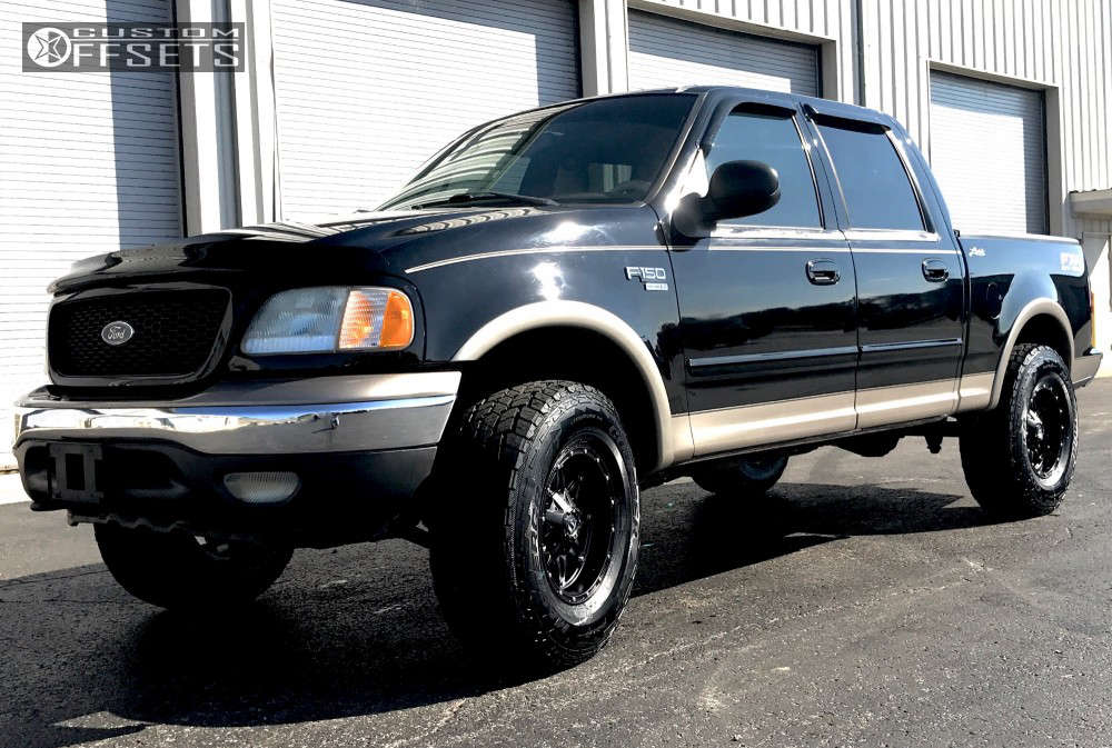 2002 Ford F-150 with 17x9 -12 Fuel Hostage and 315/70R17