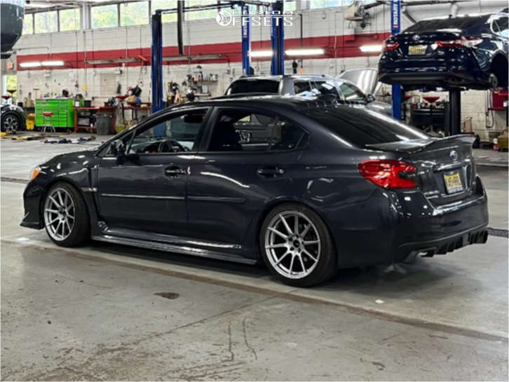 2018 Subaru WRX Base with 18x9.5 Enkei Tsv and Continental