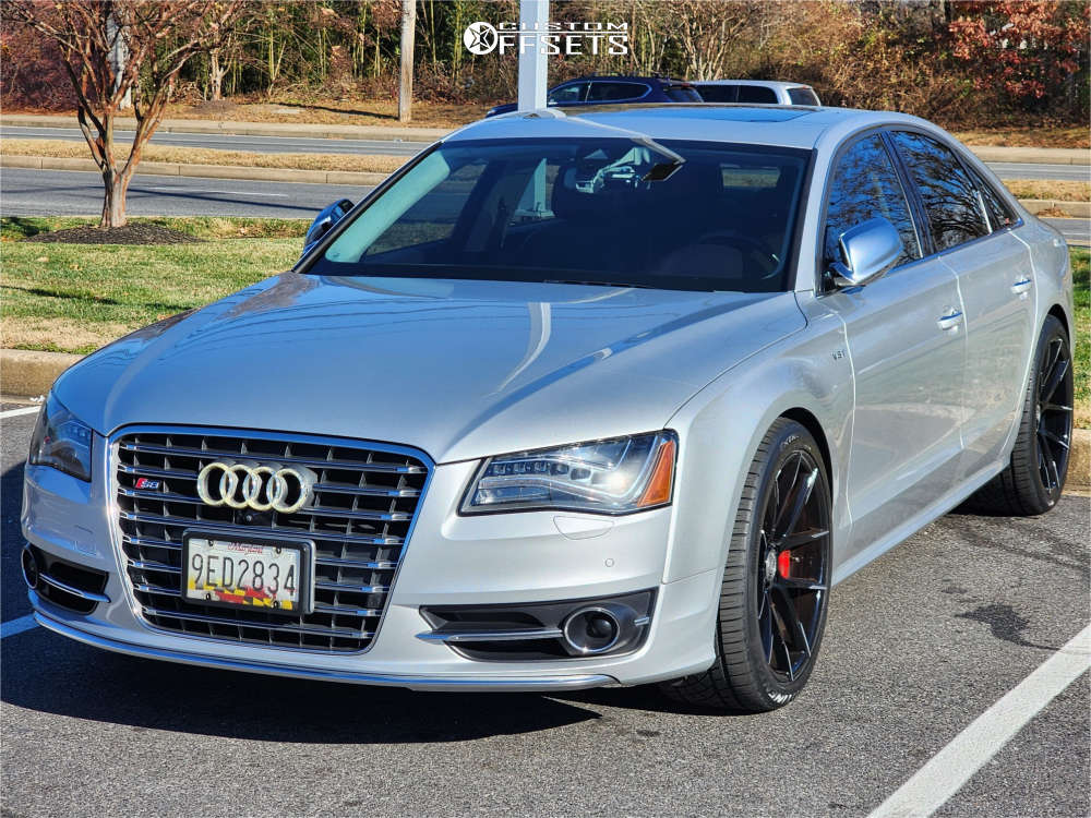 2013 Audi S8 with 21x10.5 28 Lexani Stuttgart and 295/35R21