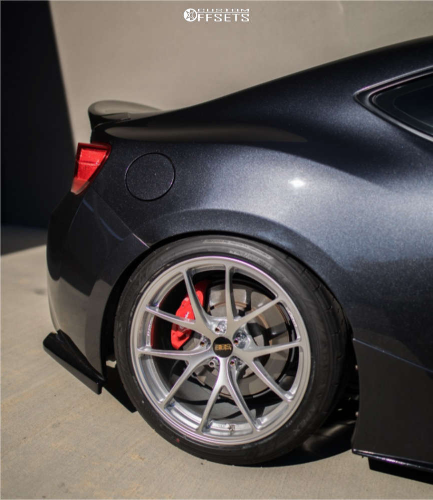 2018 Subaru BRZ with 18x10 40 BBS RI-A and 265/35R18 Yokohama