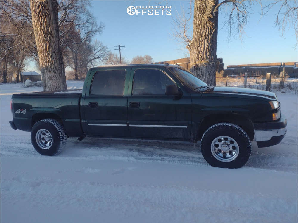 2005 Chevrolet Silverado 1500 with 16x10 -38 Alloy Ion Style 171 and ...