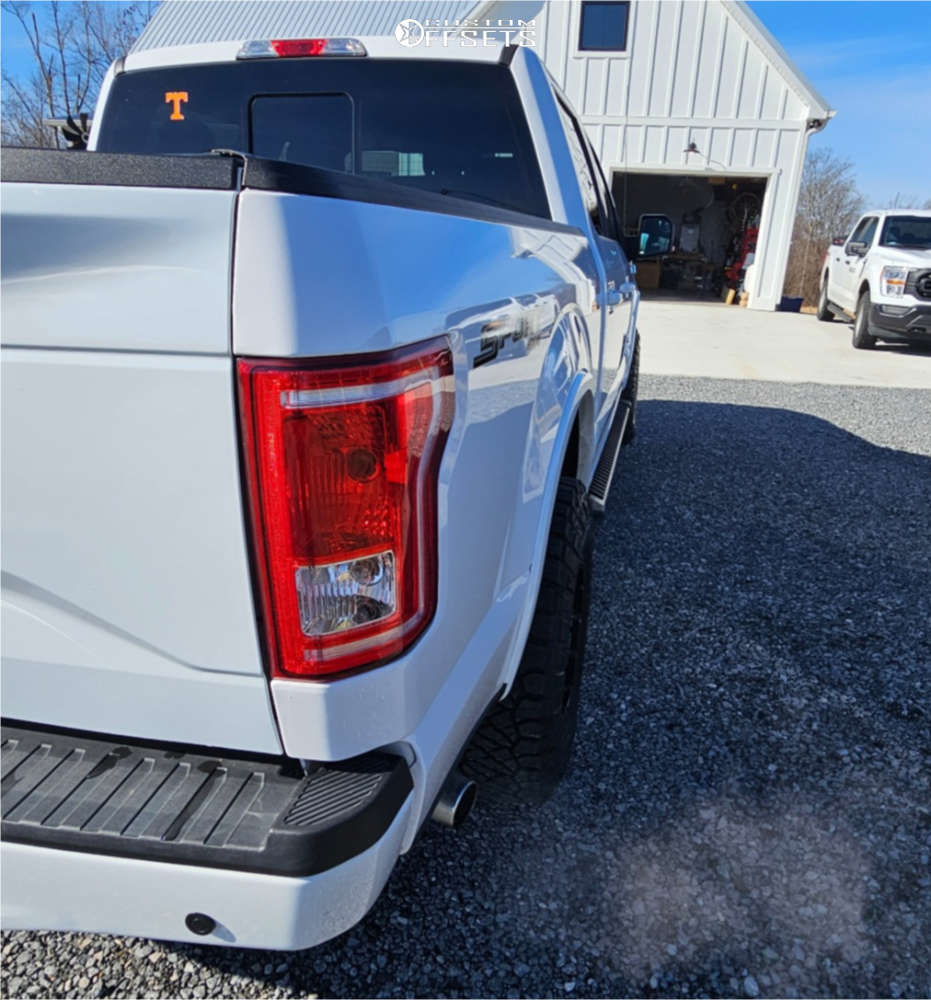 2017 Ford F-150 with 17x9 1 Fuel Rebel 6 and 285/75R17 Nitto Ridge ...