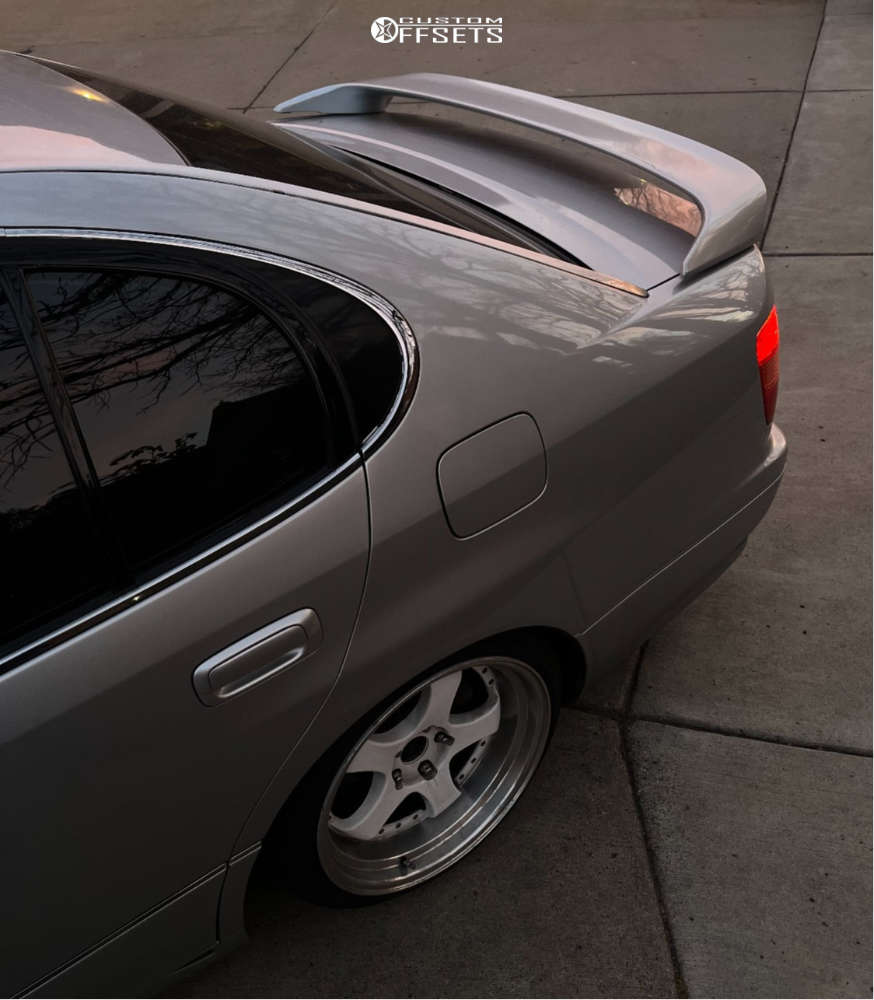 1998 Lexus GS400 with 18x9.5 35 Aodhan Ah03 and 225/40R18 Falken