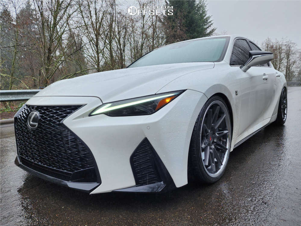 2021 Lexus IS350 with 20x9 35 Ferrada Cm2 and 255/30R20 Toyo Tires ...