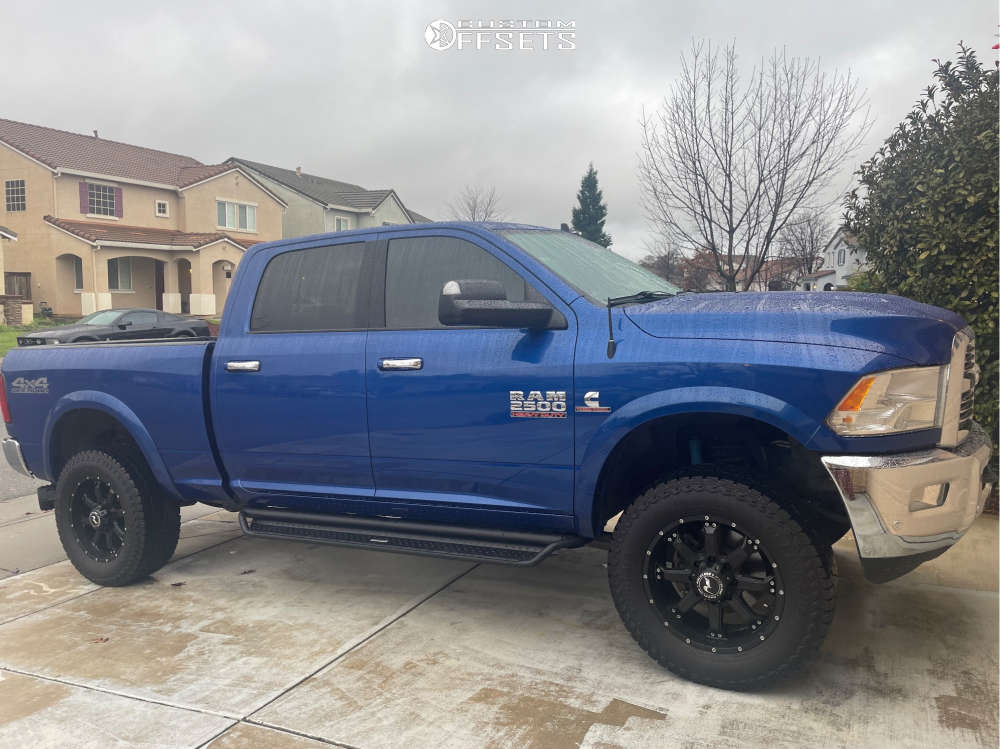 2017 Ram 2500 with 20x9 18 Raceline Assault and 295/65R20 Open Range ...