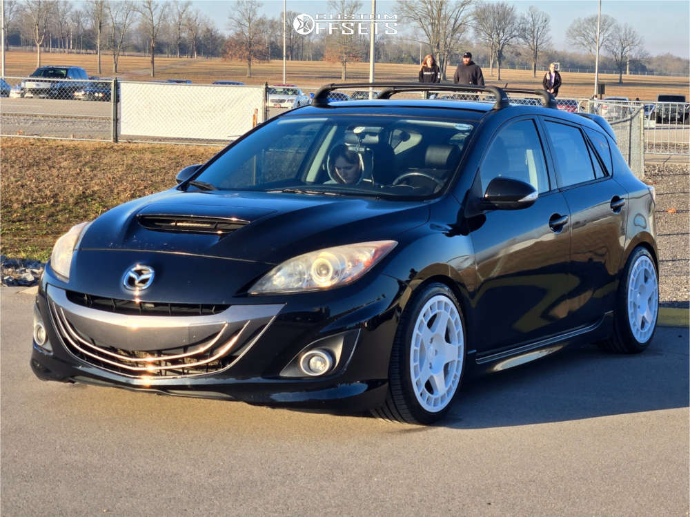 【美品】TRBNGR 3rd 12EP 2012 Mazda 3 with 18x9 30 Fifteen52 Turbomac and 225/40R18 Toyo