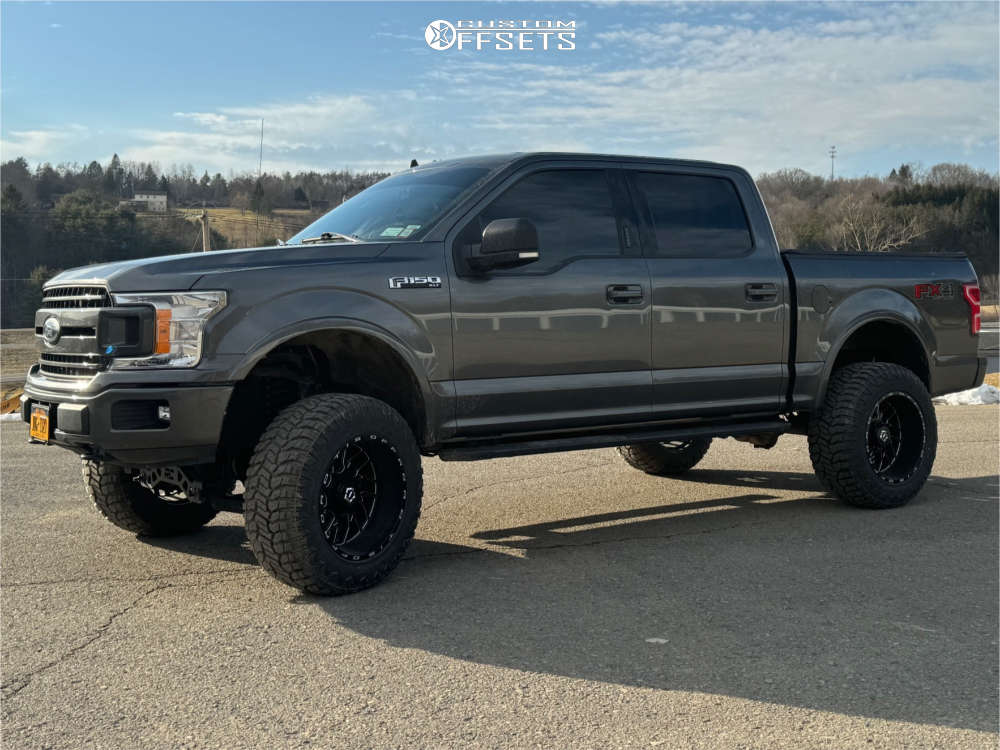 2019 Ford F-150 with 20x12 -44 TIS 544bm and 35/12.5R20 Radar Renegade ...