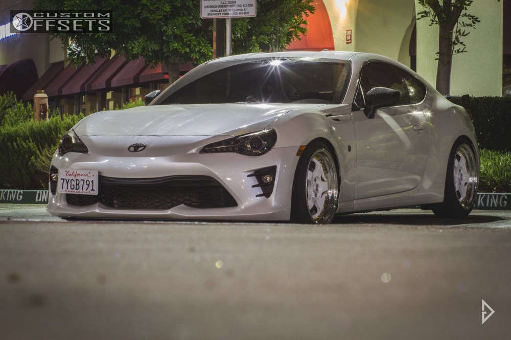 17 Toyota 86 Wheel Offset Flush Coilovers Custom Offsets