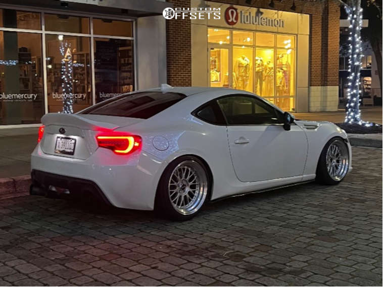 2015 Subaru BRZ with 18x10 25 XXR 521 and 225/35R18 Continental