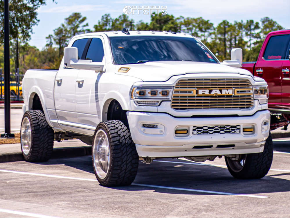 2020 Ram 2500 with 24x14 -76 JTX Forged Strife and 35/14.5