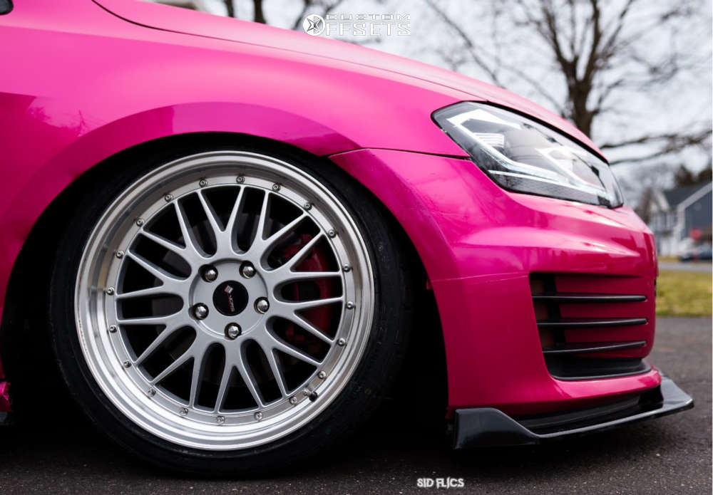 2016 Volkswagen GTI with 18x8 35 Vors Vr8 and 205/40R18 Nitto Neo Gen ...