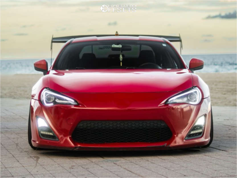 2013 Scion FR-S with 18x9.5 22 Kansei Astro and 215/25R18 Sailun