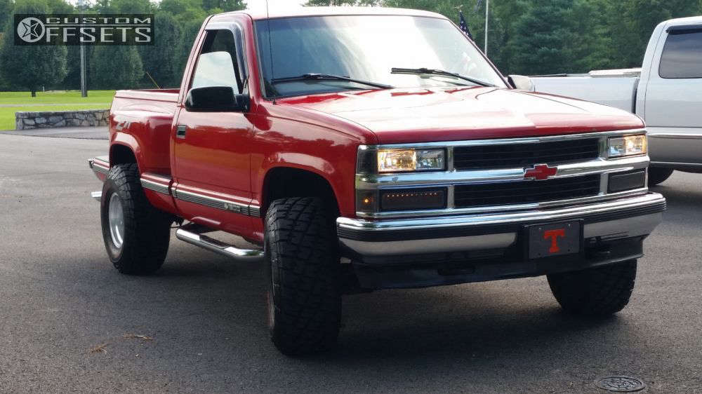 1998 Chevrolet K1500 with 15x10 -44 Eagle Alloy Series 056 and 33/12 ...